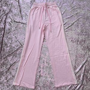 Y2K Barbiecore Side Bedazzled Pants